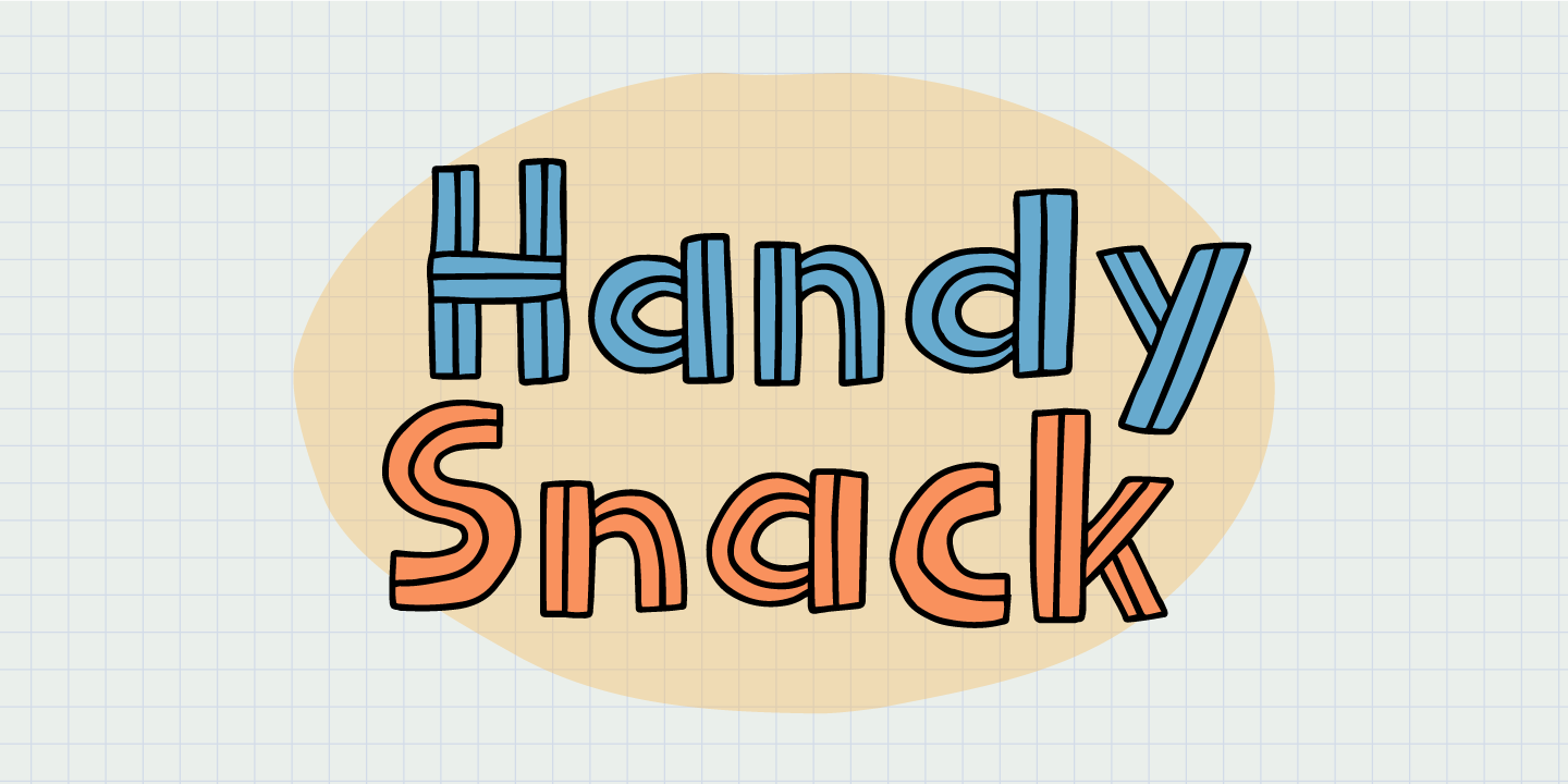 フォント Handy Snack